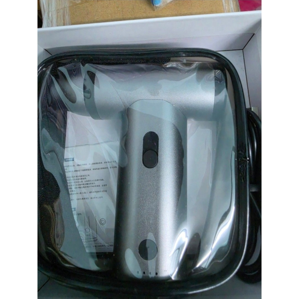 HONGJIN 無線高速吹風機／電動吹塵器 手持電風扇 80000轉 65W 2000mAh-細節圖3
