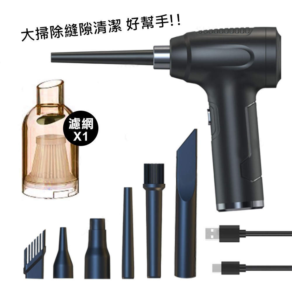 多功能吹吸兩用吹塵器(吹氣機 打氣機 抽氣機 BSMI檢驗合格/UL-MVC05P)-細節圖2