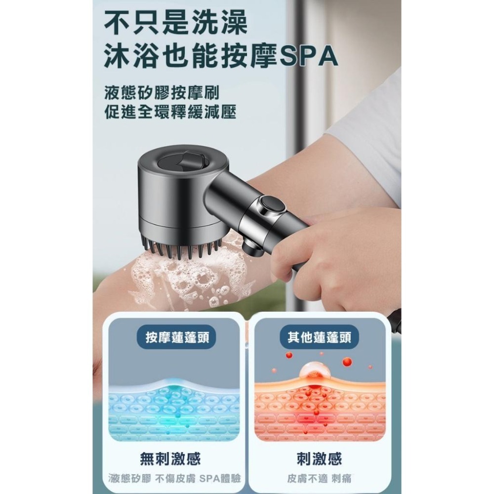 SPA按摩3檔增壓過濾蓮蓬頭(00015)-細節圖3