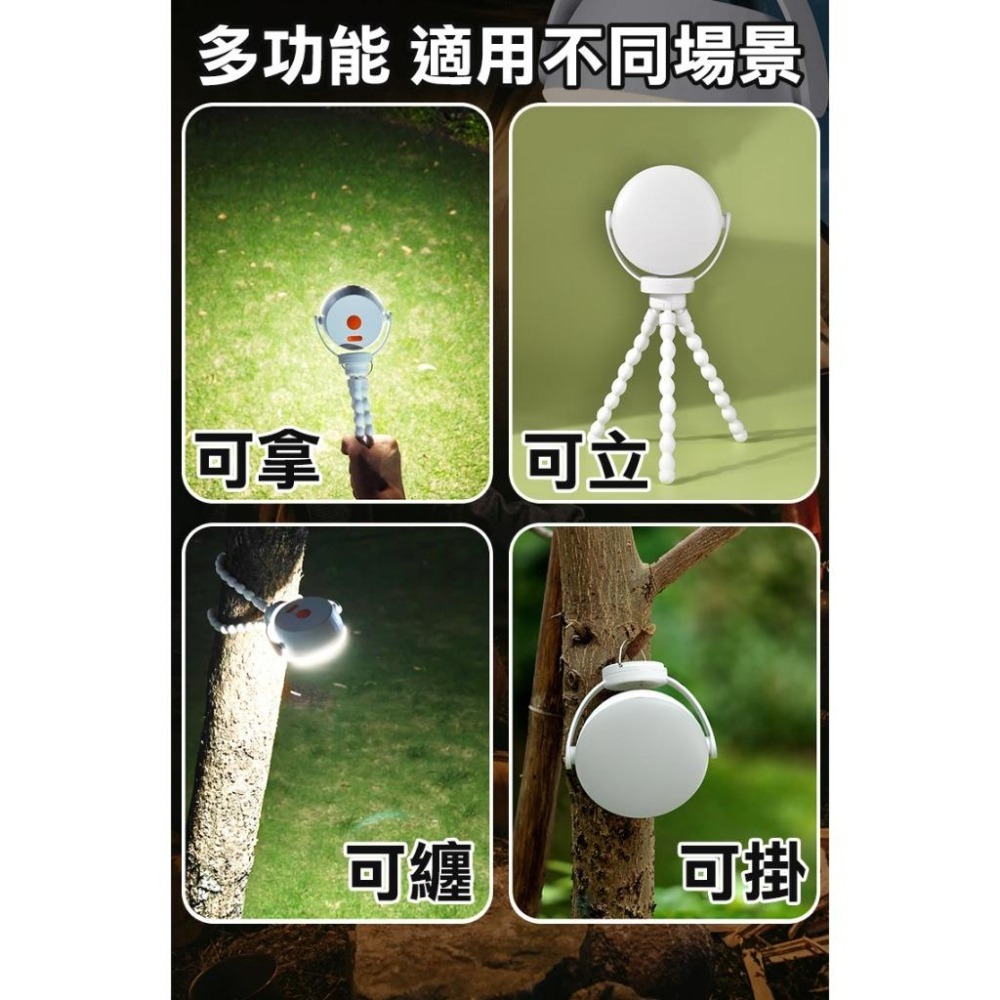 720°旋轉多功能LED防水八爪露營燈(Q8-05)-細節圖4