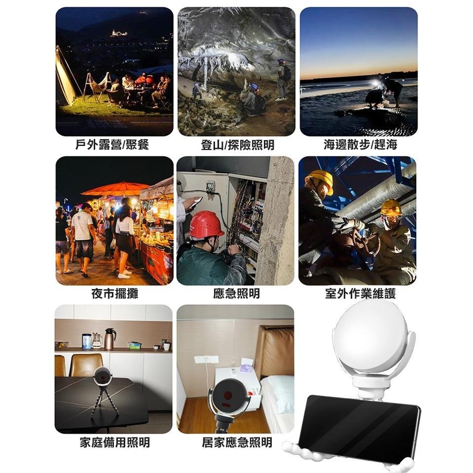 720°旋轉多功能LED防水八爪露營燈(Q8-05)-細節圖5