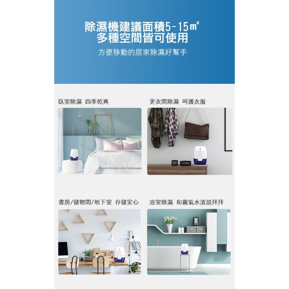 USB供電式小型除濕機(MINI666)-細節圖4