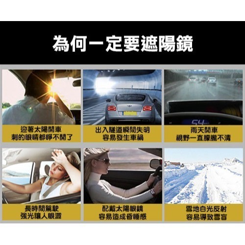 車用大視野遮陽鏡 (SD-2305)-細節圖2