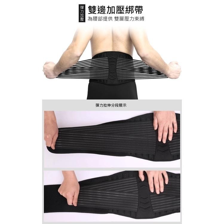 【AOLIKES】透氣彈力加壓固定腰帶(ALX-7998)-細節圖4