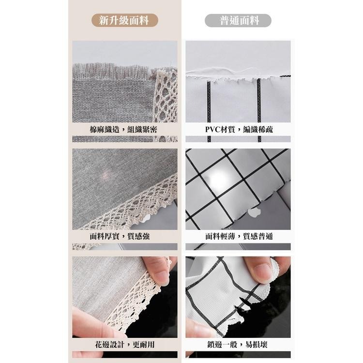 140x200日系純色棉麻防水桌布(TN1420)-細節圖4