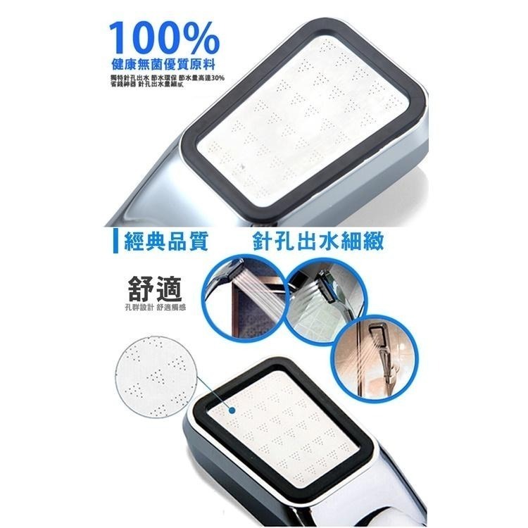 一年保固 300孔加壓蓮蓬頭(ZH-300)-細節圖3