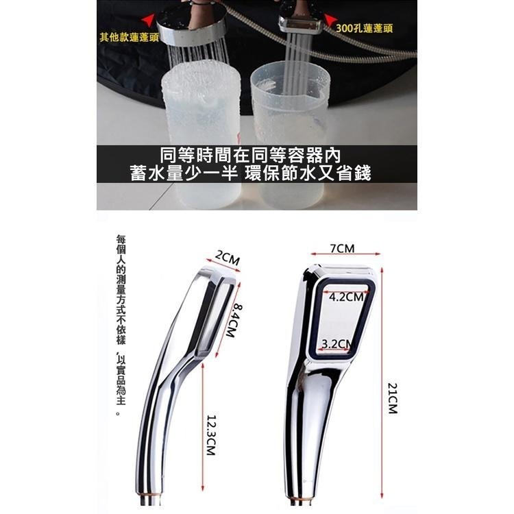 一年保固 300孔加壓蓮蓬頭(ZH-300)-細節圖4