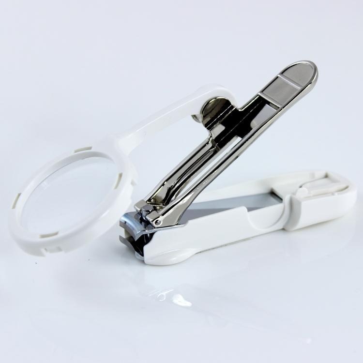 【GREEN BELL】日本匠之技 125mm白色放大鏡指甲剪(附贈收納袋)(G-1004)-細節圖5