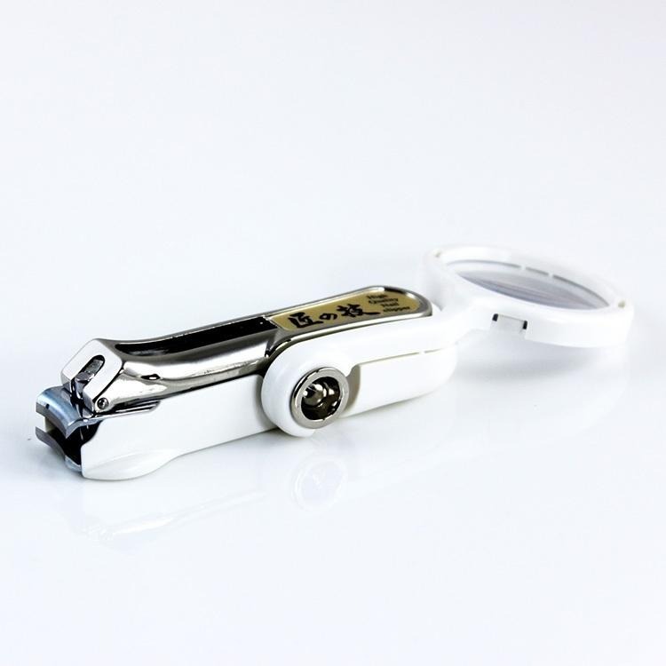 【GREEN BELL】日本匠之技 125mm白色放大鏡指甲剪(附贈收納袋)(G-1004)-細節圖6