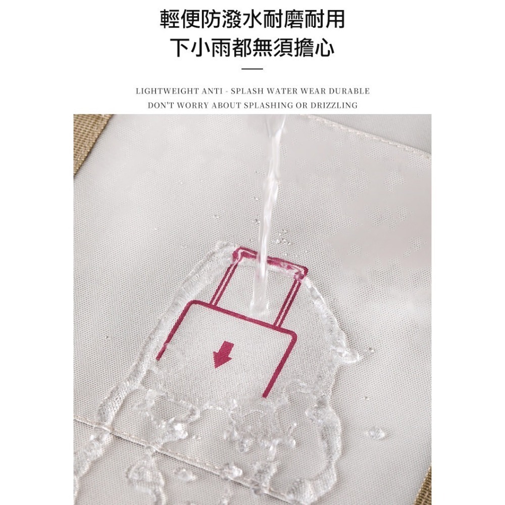 大容量折疊式行李箱拉桿旅行袋-鞋倉款(6545659)-細節圖6