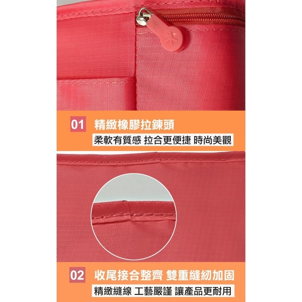 7件組旅行衣物收納袋(NF041-7)-細節圖4