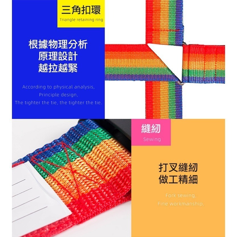 十字密碼鎖行李箱束帶(BD011)-細節圖4