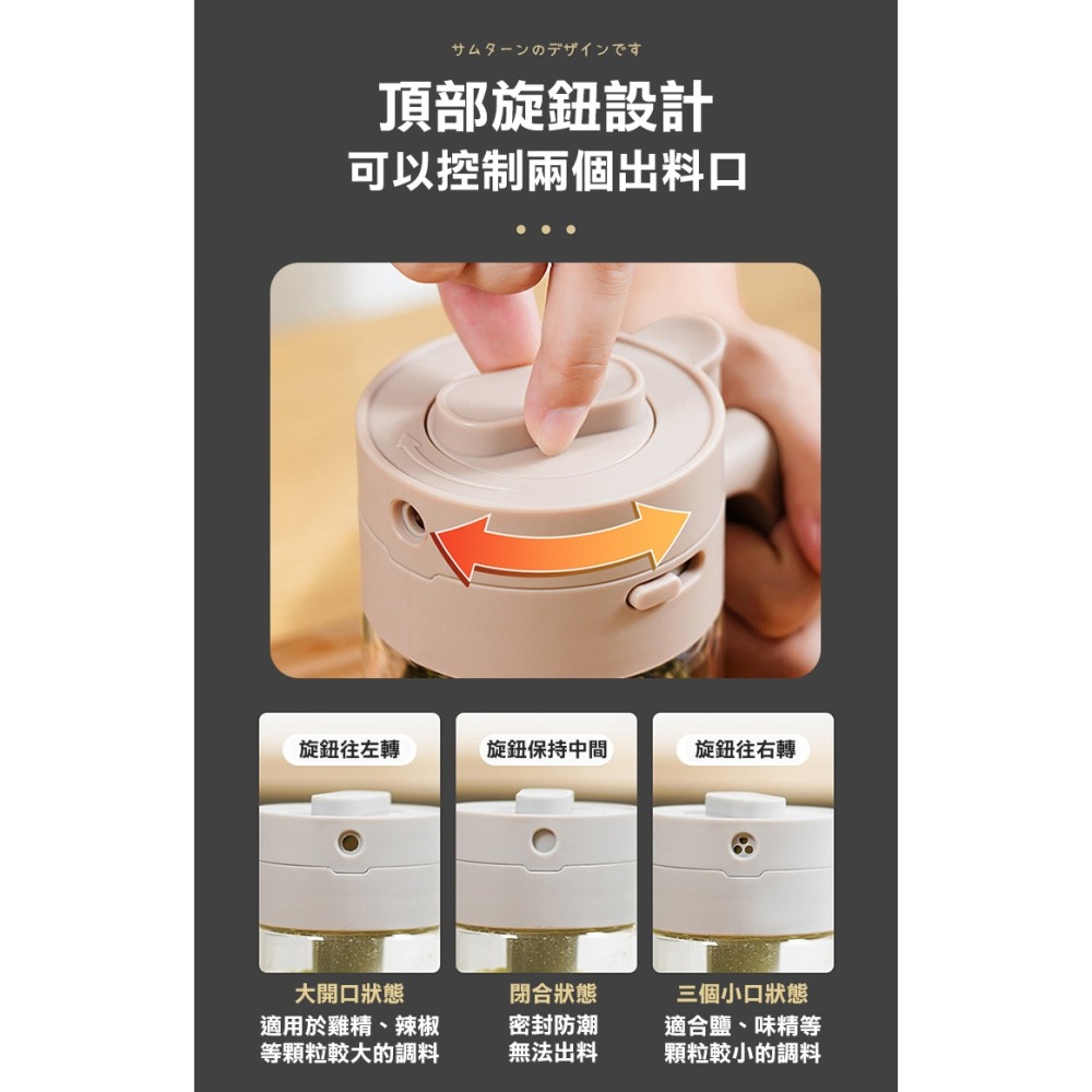 【COMET】多功能調味料罐(S-4829)-細節圖3