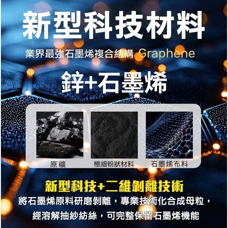 【Amiss】台灣製造鋅石墨烯超彈保暖發熱衣(GHC-01)-細節圖4