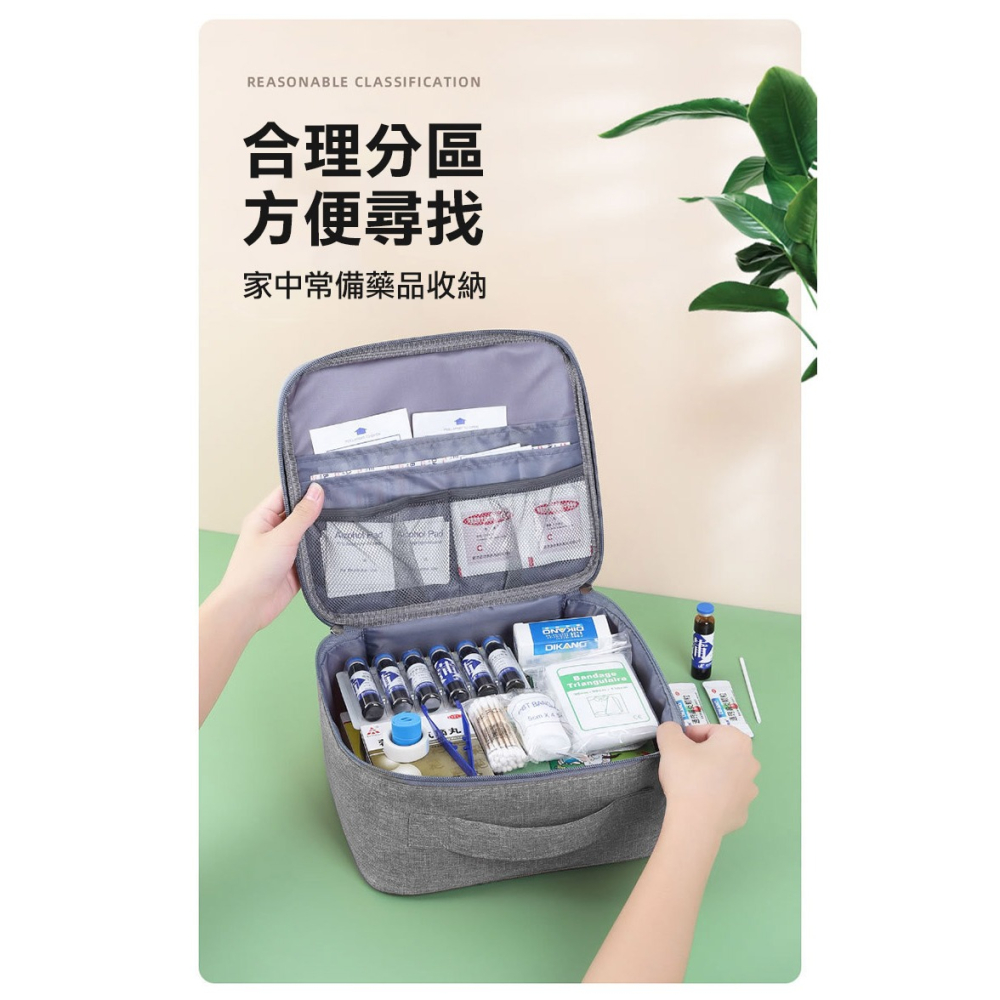 多功能醫藥收納包大+小超值組(BA402)-細節圖3