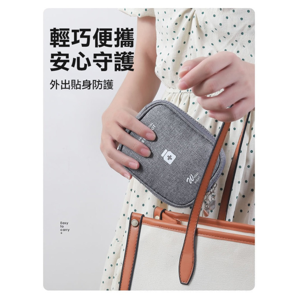 多功能醫藥收納包大+小超值組(BA402)-細節圖4