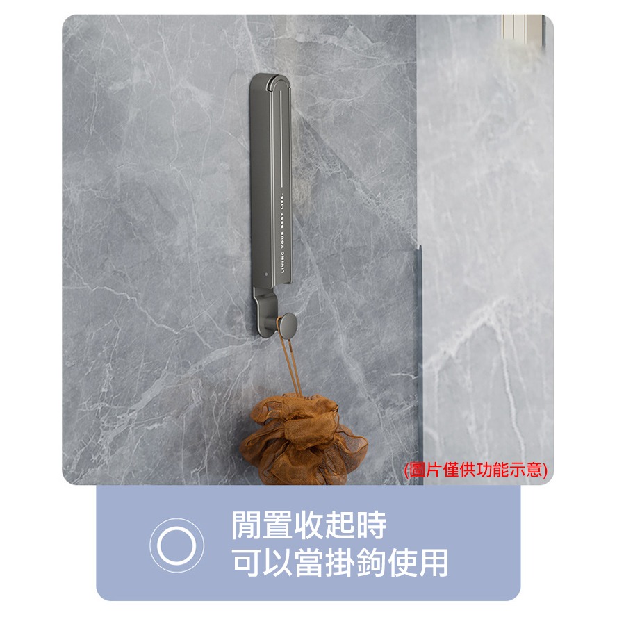旅行輕便門後折疊掛衣架(毛巾架 掛架 曬衣架 晾衣架 便攜掛架/BS-GG)-細節圖8