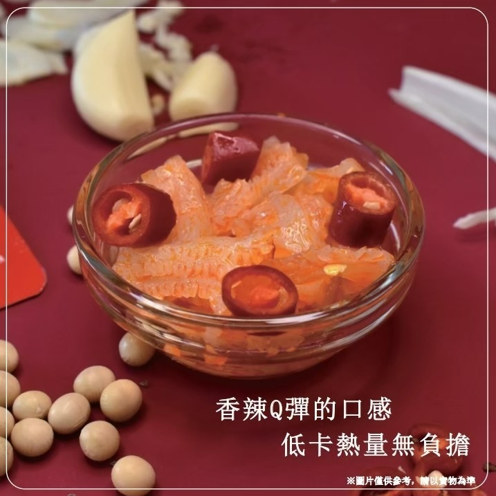 衛龍魔芋爽香辣素毛肚360g 衛龍 魔芋爽 風吃海帶 20入360g x 1盒-細節圖2