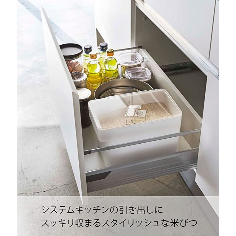 (預購)Yamazaki 山崎 米桶 5千克 附量杯-細節圖2