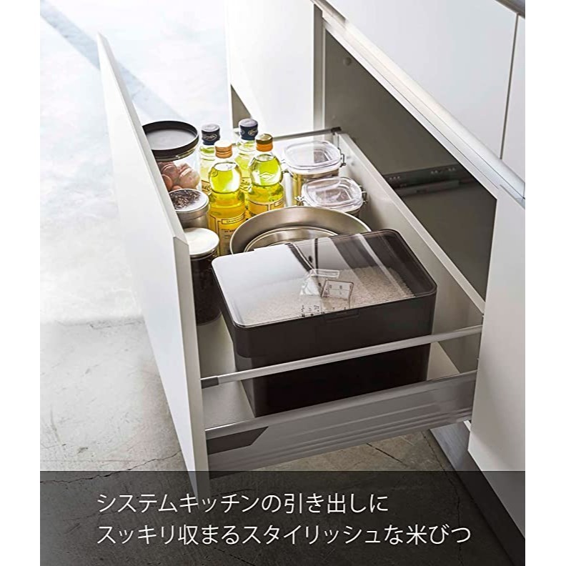 (預購)Yamazaki 山崎 米桶 5千克 附量杯-細節圖7