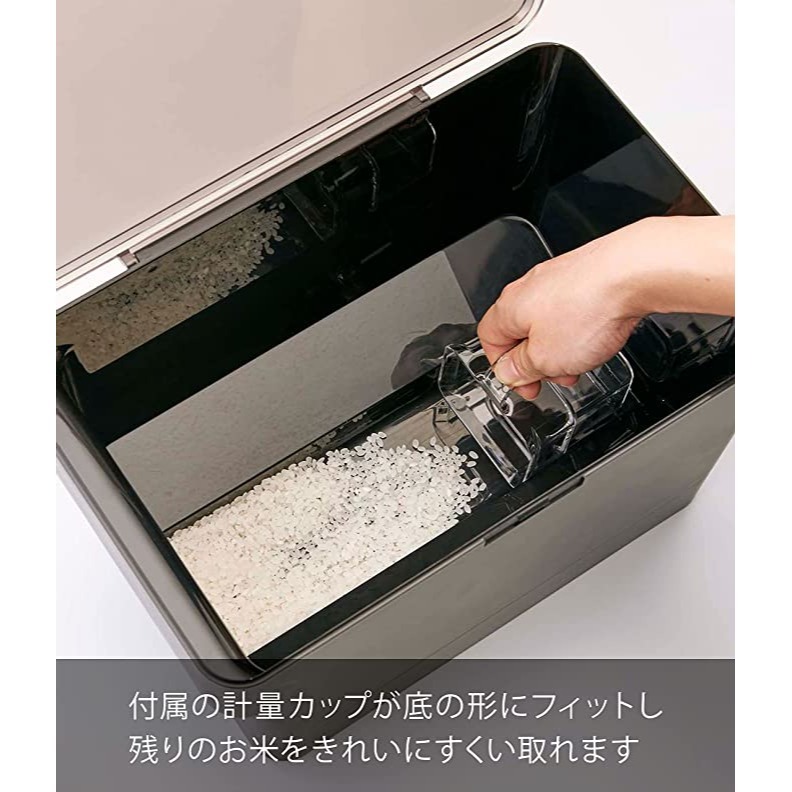 (預購)Yamazaki 山崎 米桶 5千克 附量杯-細節圖9