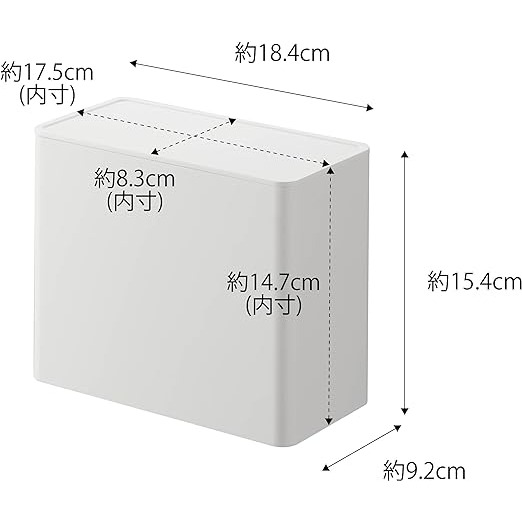 Yamazaki 山崎 聚丙烯塔式收納盒(濾紙/咖啡包/茶包/泡茶周邊)-細節圖7