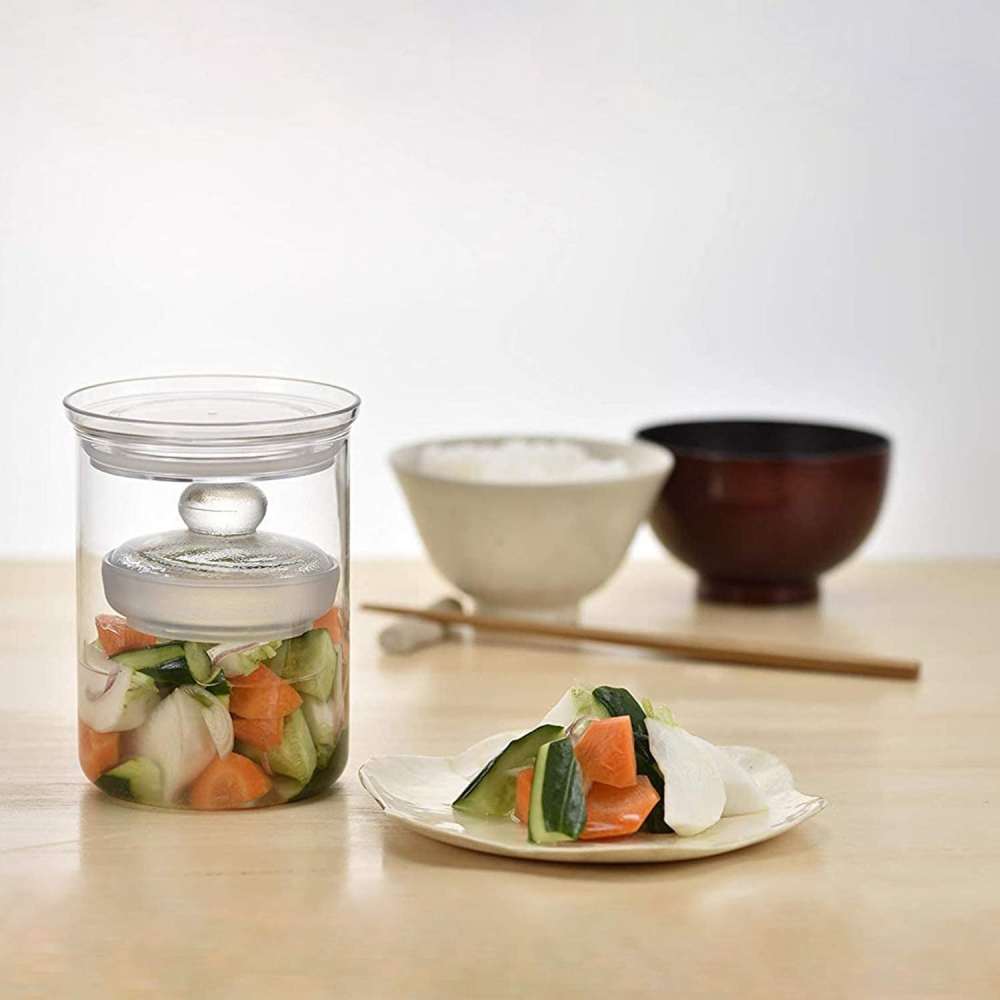 HARIO 醃漬罐(含玻璃重壓石)-細節圖6