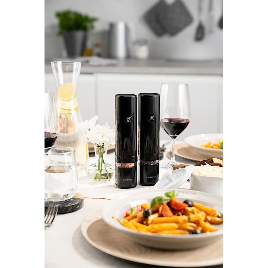 Zwilling雙人 鹽/胡椒電動研磨罐 可調節粗細-細節圖8