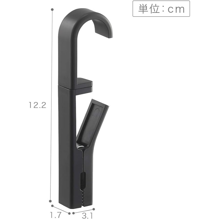 Yamazaki 山崎    360度旋轉吊鉤夾(4入)-細節圖8