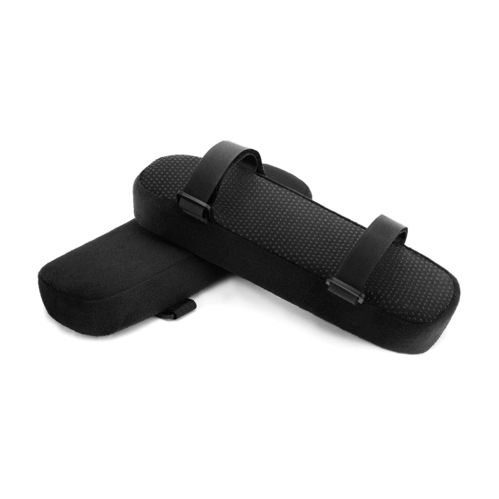 【家居椅子扶手墊一對】記憶棉手肘枕辦公椅電腦椅增高墊 電競遊戲椅 加厚護手肘-細節圖3