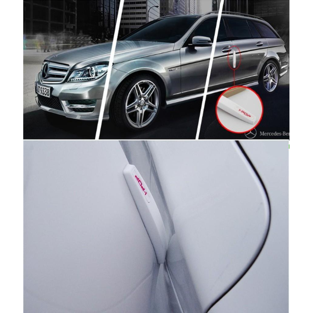 【四片裝汽車通用車門防撞條】矽膠車門防撞條 防刮條汽車防撞貼保護貼 車門裝飾貼 門邊防擦膠條 犀牛-細節圖2