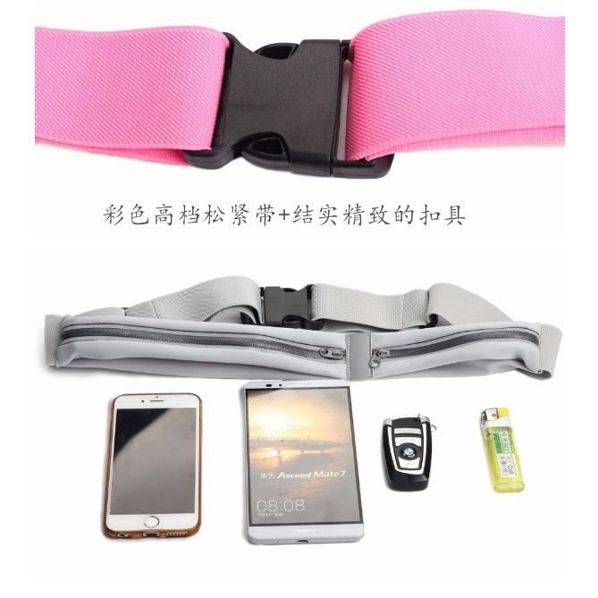 M 跑步包 運動腰包 戶外 手機 防盜 貼身 隱形 多功能 男女馬拉鬆腰帶-細節圖4