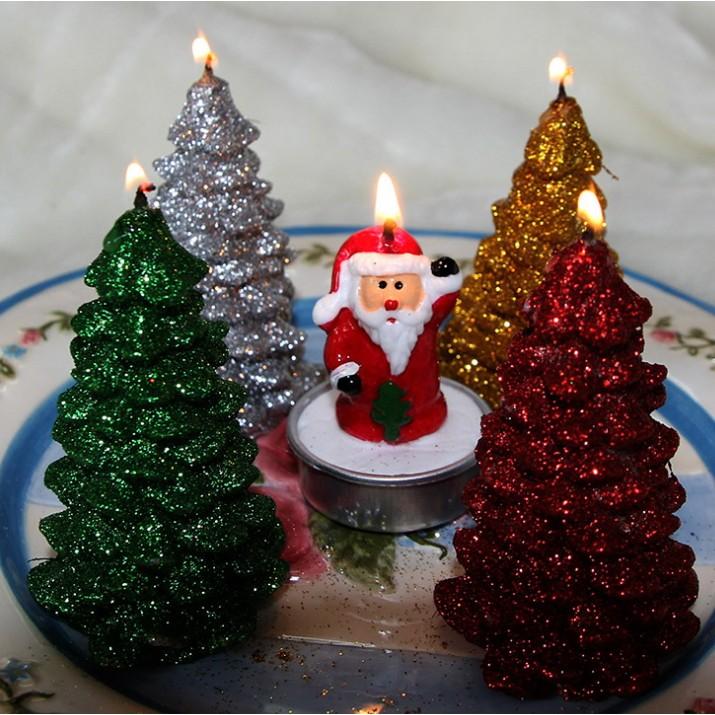 ((現貨金色款))生日聖誕節蠟燭浪漫蠟燭創意節日結婚回禮蠟燭批發聖誕樹蠟燭-細節圖2