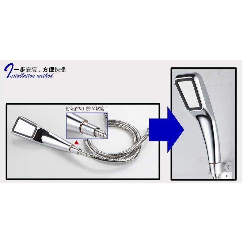 300孔增壓/淋浴/花灑/噴頭/手持/花灑/蓮蓬頭/-細節圖4