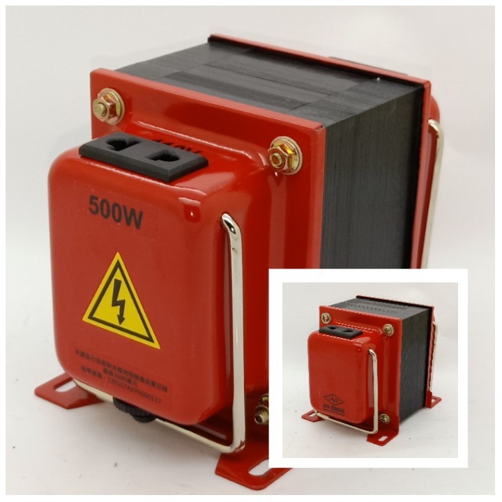 附發票~JOSHIN專利變壓器110V⇄220V 雙向升壓、降壓攜帶式變壓器 500W(附電源線+過載保護器)-規格圖9