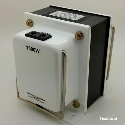 附發票JOSHIN專利變壓器110V⇄220V 雙向升壓、降壓攜帶式變壓器1500W (附電源線+無熔絲保險絲)-規格圖9