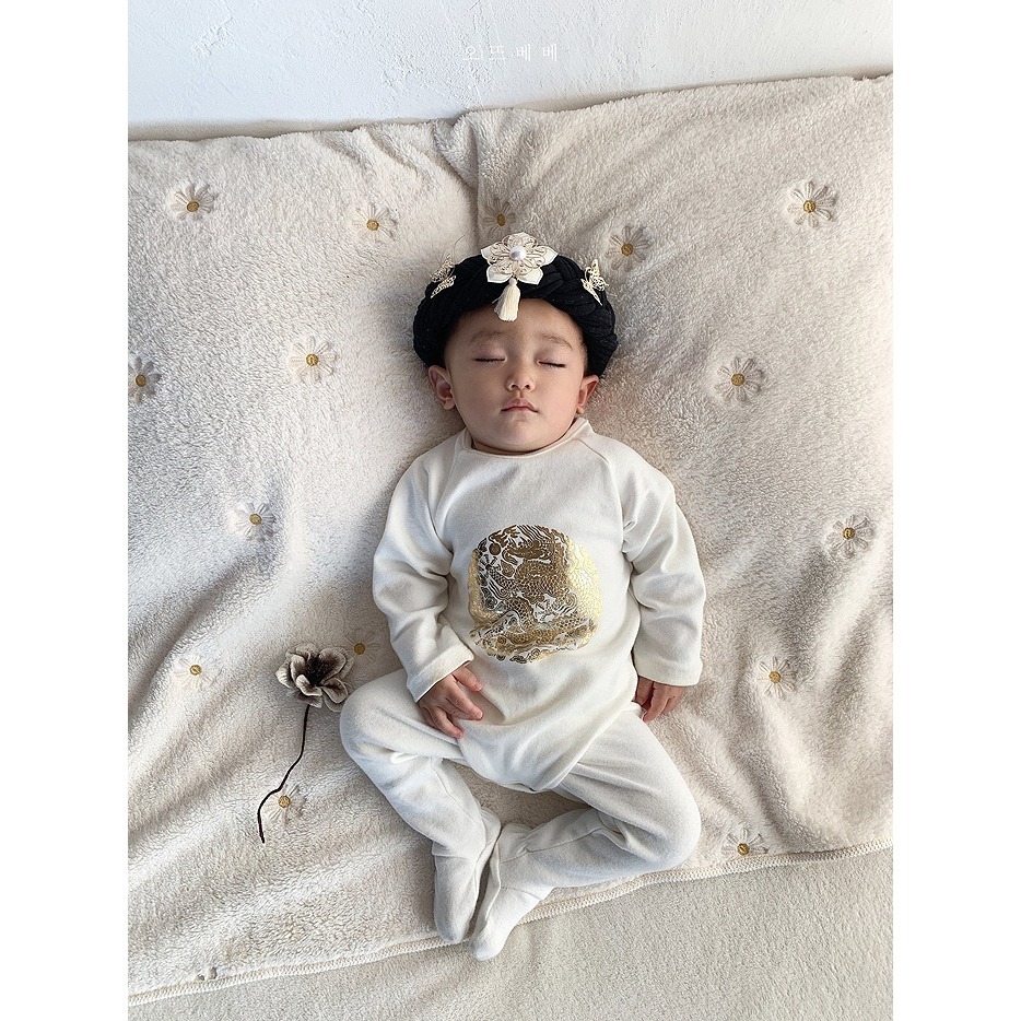 𝗞𝗥 - 正韓𝗢𝗢𝗧𝗧𝗕𝗘𝗕𝗘 𓄼 皇室居家韓服-細節圖3