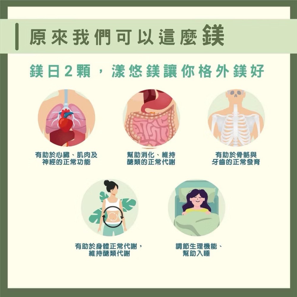 涓物語 漾悠鎂Mg+B6 鎂+B6  60顆/盒 鎂營養補充 維他命B6-細節圖2