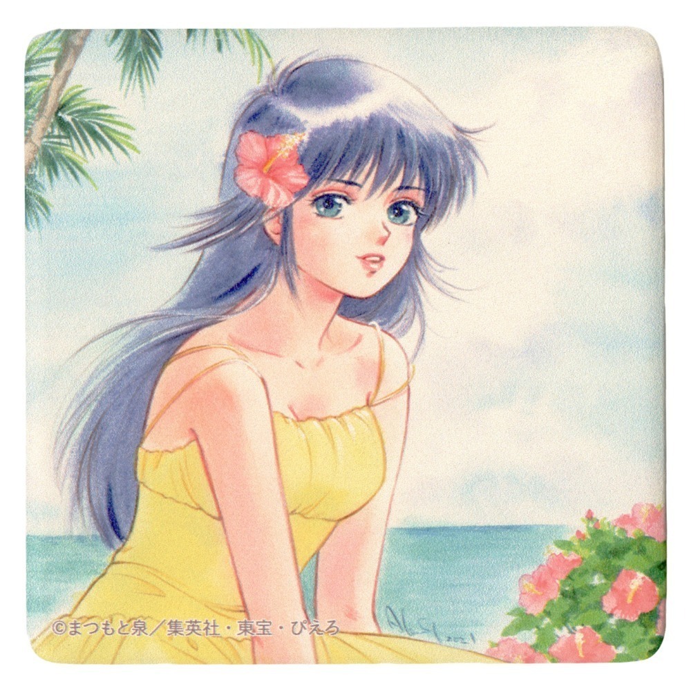 アートタイル（ハイビスカス）