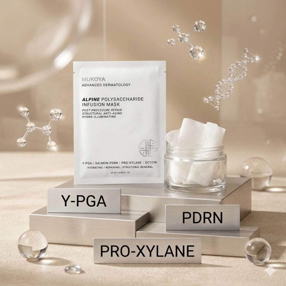 MUKOYA 極境多醣修護注水面膜25ml x 單片【聚馥妍×莯寇緹】美容課後首選 MIT製造 熱銷 旗艦款-細節圖5