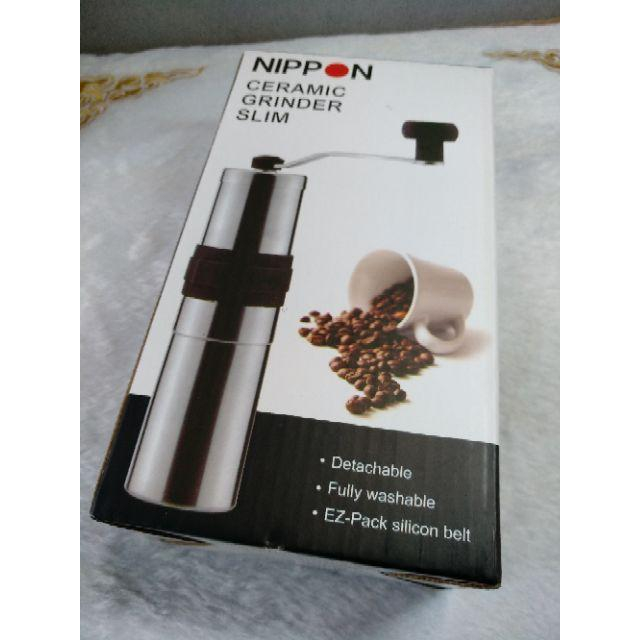 🎊特惠🎊NIPPON 隨行磨豆機  30G 黑色  陶瓷刀盤  YU0701 咖啡磨豆機 旅行外攜組 92jade-細節圖2