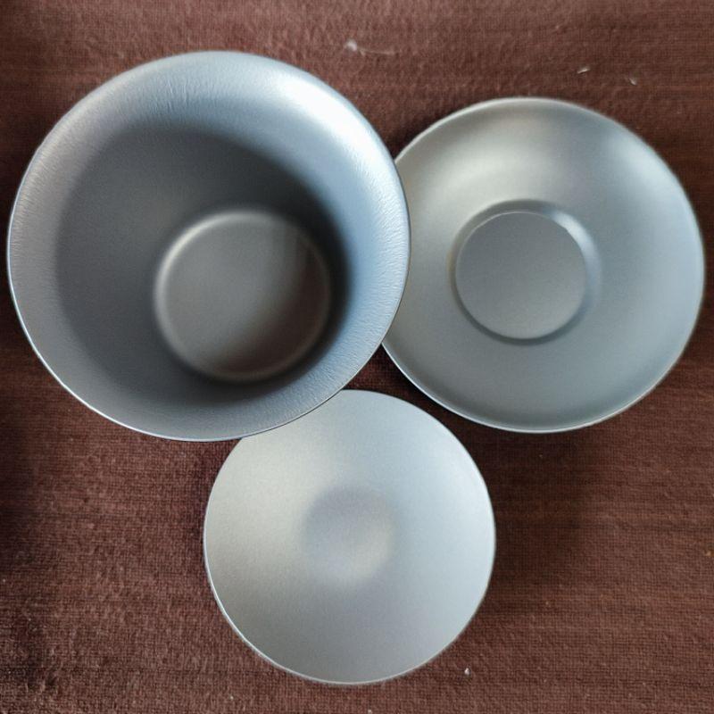 🍵台灣現貨 鈦蓋杯🍵200ml大碼純鈦雙層防燙三才蓋碗茶具茶碗茶杯 家用/外出/登山/露營/旅行 外出便攜泡茶利器-細節圖3