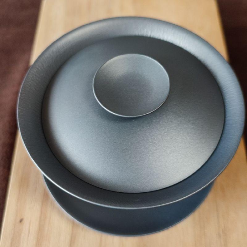 🍵台灣現貨 鈦蓋杯🍵200ml大碼純鈦雙層防燙三才蓋碗茶具茶碗茶杯 家用/外出/登山/露營/旅行 外出便攜泡茶利器-細節圖6