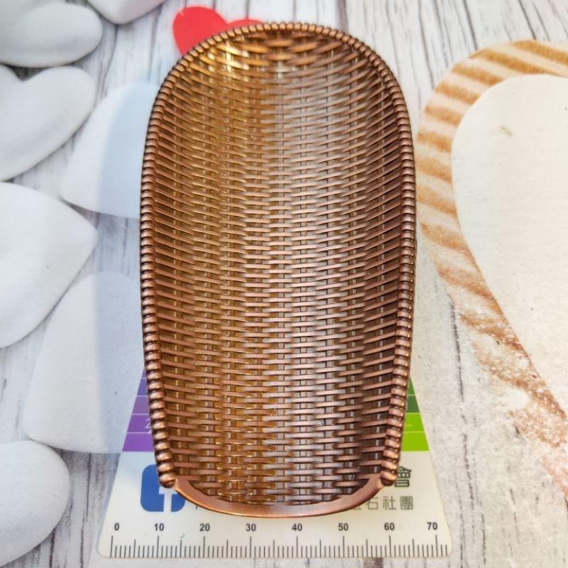 🍵銅合金茶則🍵銅合金茶則两件套 賞茶荷茶勺茶鏟 茶道配件 功夫茶具 投茶碟【92jade】茶具配件 畚箕及荷葉二款可選-細節圖3