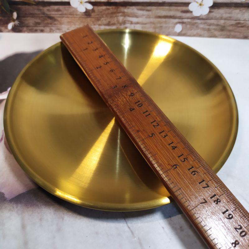 🍵鍍金壺承🍵乾泡台盤 壺承 壺墊 北歐復古風金色圓形收納盤 首飾化妝品金屬托盤 現貨實拍優惠特價【92jade遇見善緣】-細節圖7