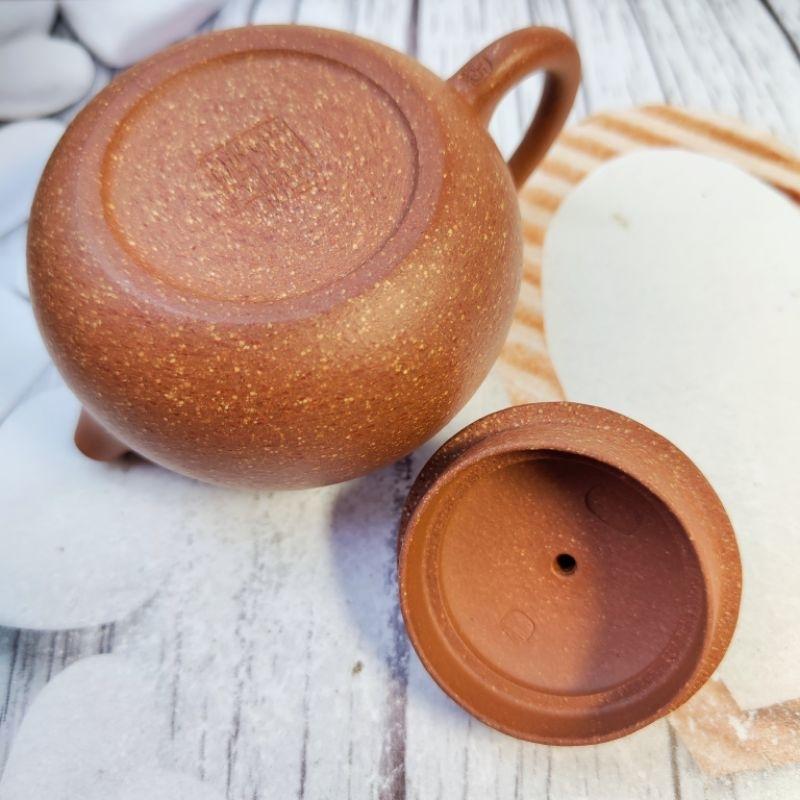 🍵原礦降坡泥 小精品 西施壺 🍵 經典器型 功夫茶小品壺 雙層蓋《紫玉金砂 溫潤如玉》宜興 宜興壺 紫砂壺 茶壺 茶具-細節圖3