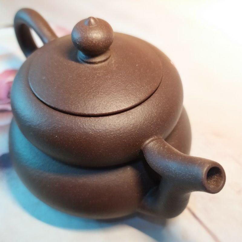 🍵紫泥 彩繪蓮花 葫蘆壺🍵【92jade 遇見善緣】-細節圖4