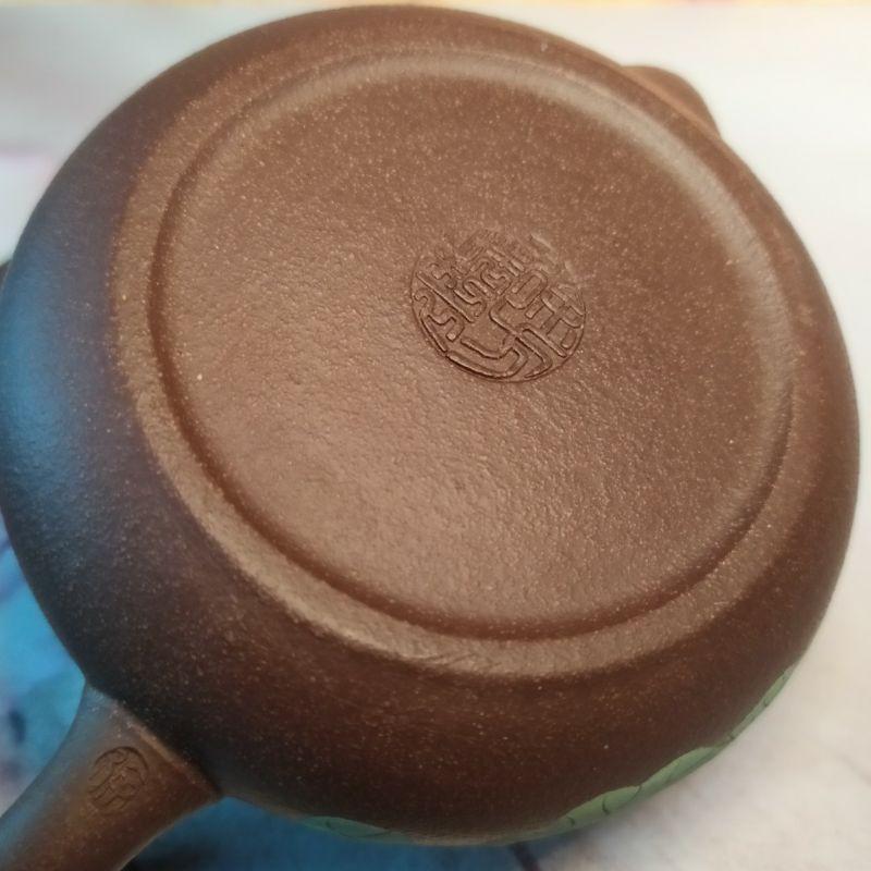 🍵紫泥 彩繪蓮花 葫蘆壺🍵【92jade 遇見善緣】-細節圖8