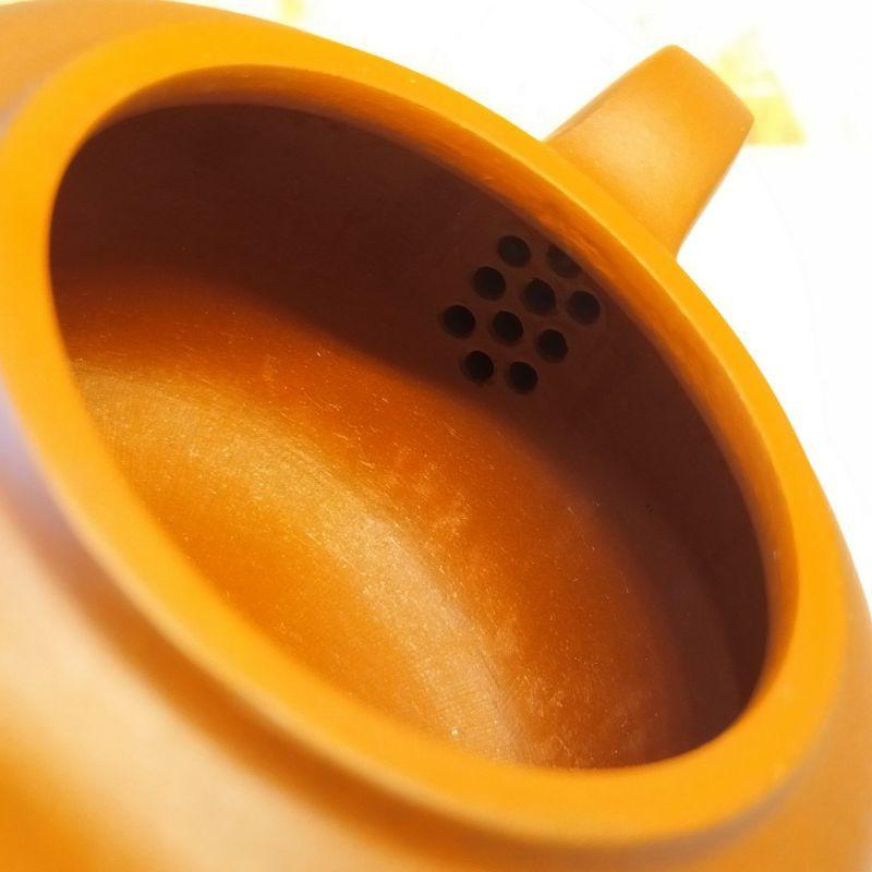 🍵精品清水泥 漢韻壺🍵  壺名：漢韻壺 底款：劉紅霞 泥料：清水泥 容量：約230cc 出水：10孔-細節圖8