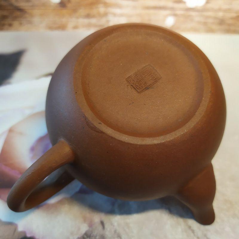 🍵宜興紫砂廠 紅土 側把鴿嘴水平壺🍵壺名：側把鴿嘴水平壺底款：中國宜興 出水：14孔 宜興 宜興壺 紫砂壺 茶壺 茶具-細節圖8